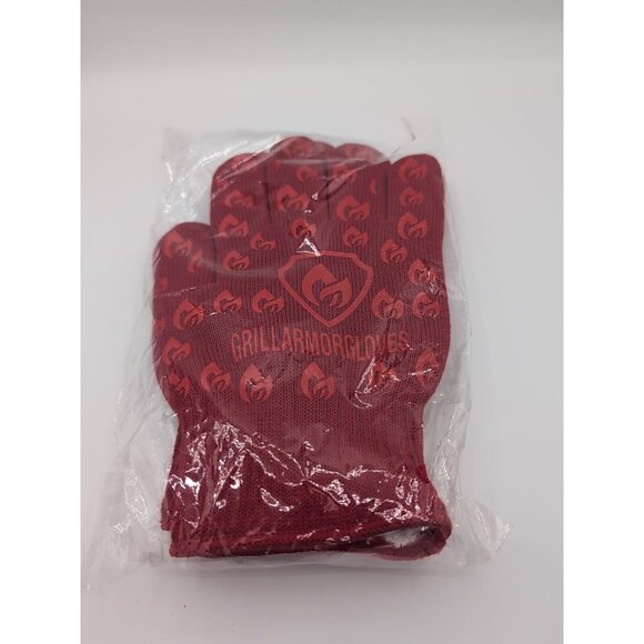 GRILL ARMOR OVEN GLOVES Silicone Non-Slip Kitchen Glove - Picture 1 of 2
